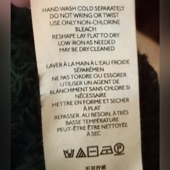 Free People. WE THE FREE.  Theo sweater in deepest spruce. Size xs. EUC. - Picture 6 of 10